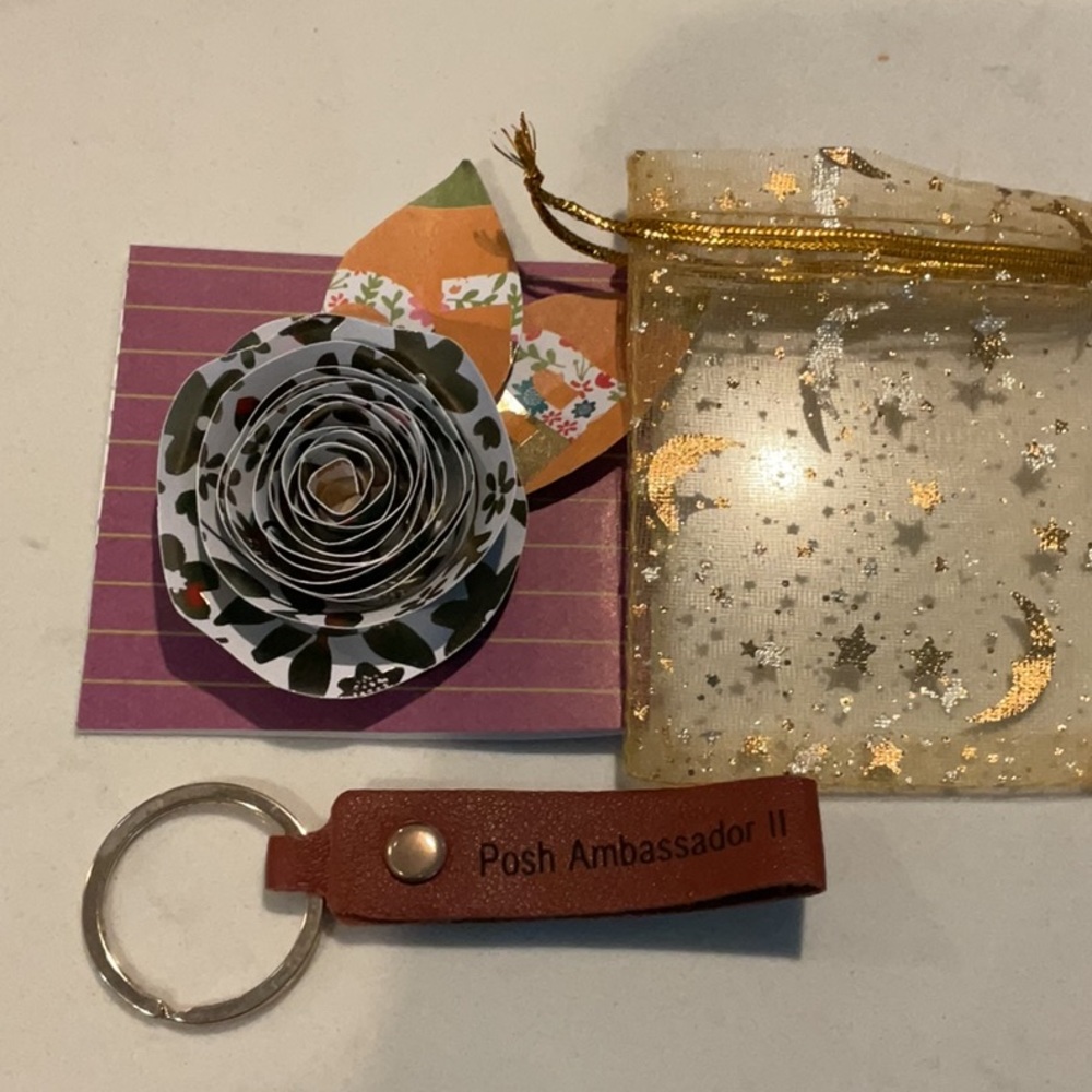 Are you a posh ambassador? Look at this! Ambassador Key Ring w/charm